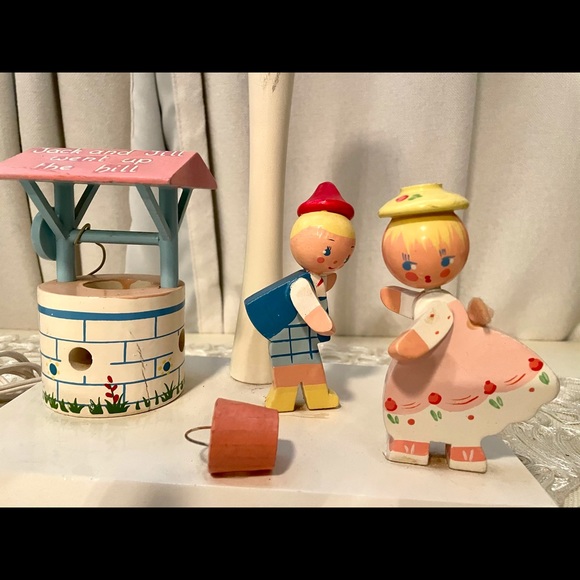 Vintage 70’s Nursery table lamp // Children’s table lamp - Picture 2 of 6